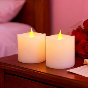 MISSTIME 600-hour battery life for long-lasting candlelight
