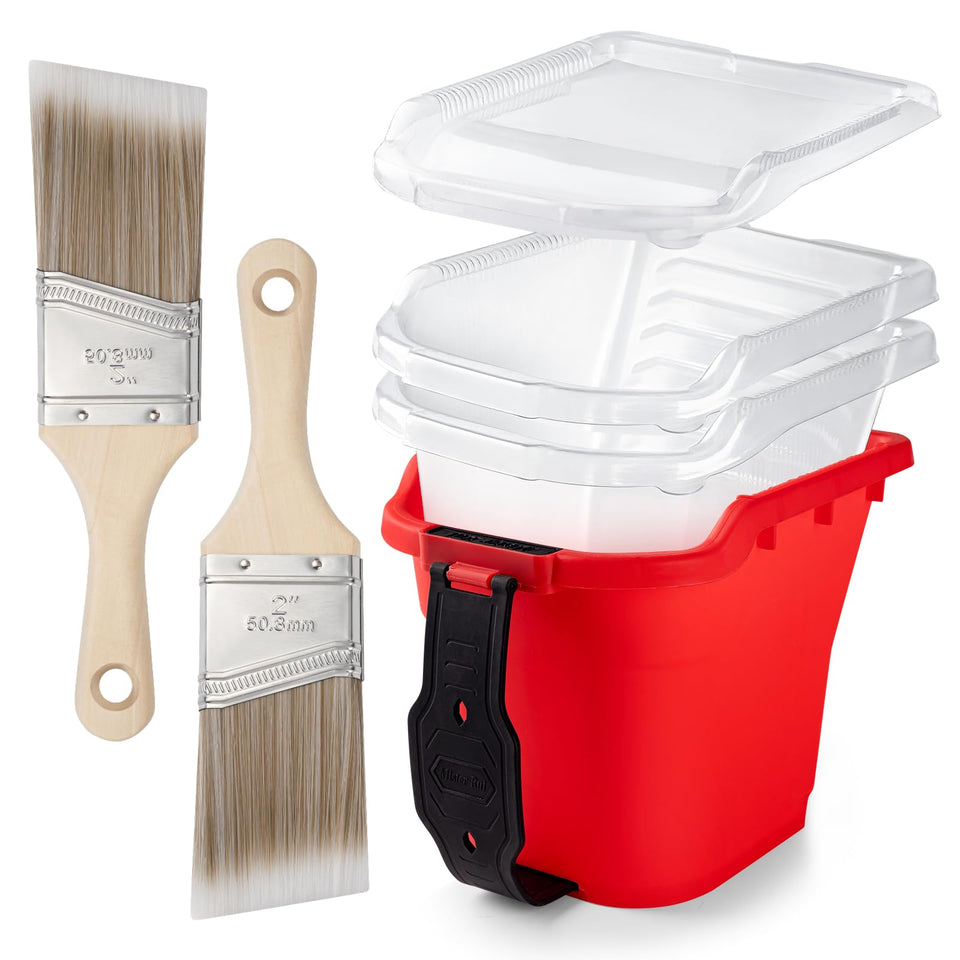 Mister Rui 2-inch angled paint brush for precise edges on walls and furniture