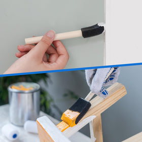 Mister Rui 2-inch sponge brush for edges and detailed work