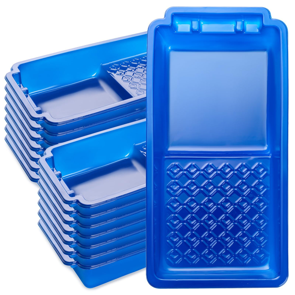 Mister Rui 4-inch tray liner pack ready for clean, mess-free painting projects.