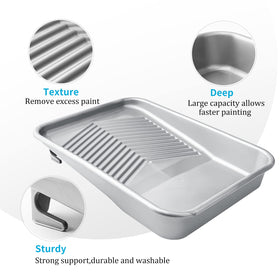 Mister Rui 5-wire roller frame compatible with 9-inch rollers for smooth coverage.