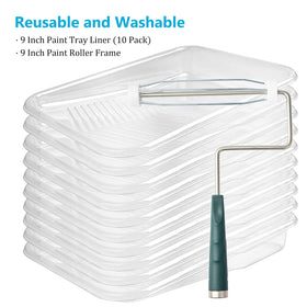 Mister Rui deep-capacity tray supports generous paint loading with less reloading.
