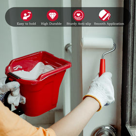 Mister Rui cleanup kit with bucket, liners, lid for quick changes