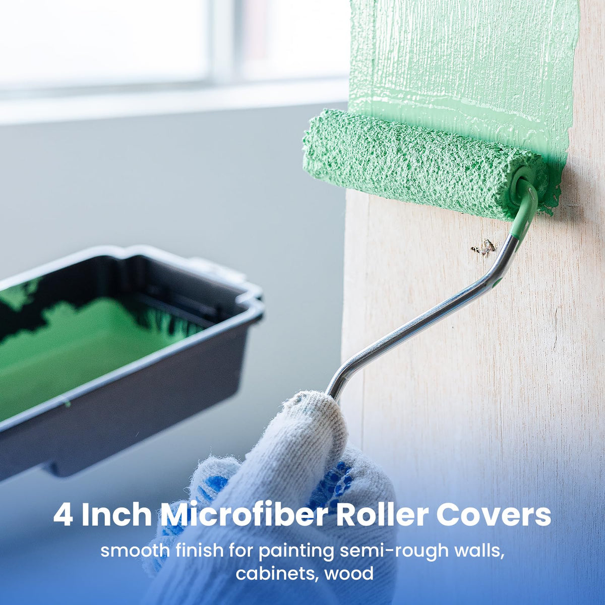 Mister Rui embedded-core roller securely attaches to frames for stable use.