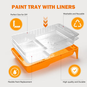 Mister Rui liner texture design promotes even paint distribution