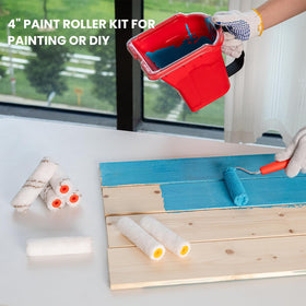 Mister Rui microfiber roller cover with 6mm nap for detail work.
