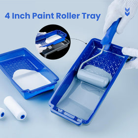 Mister Rui 4-inch tray liner with non-slip base stabilizing the tray.