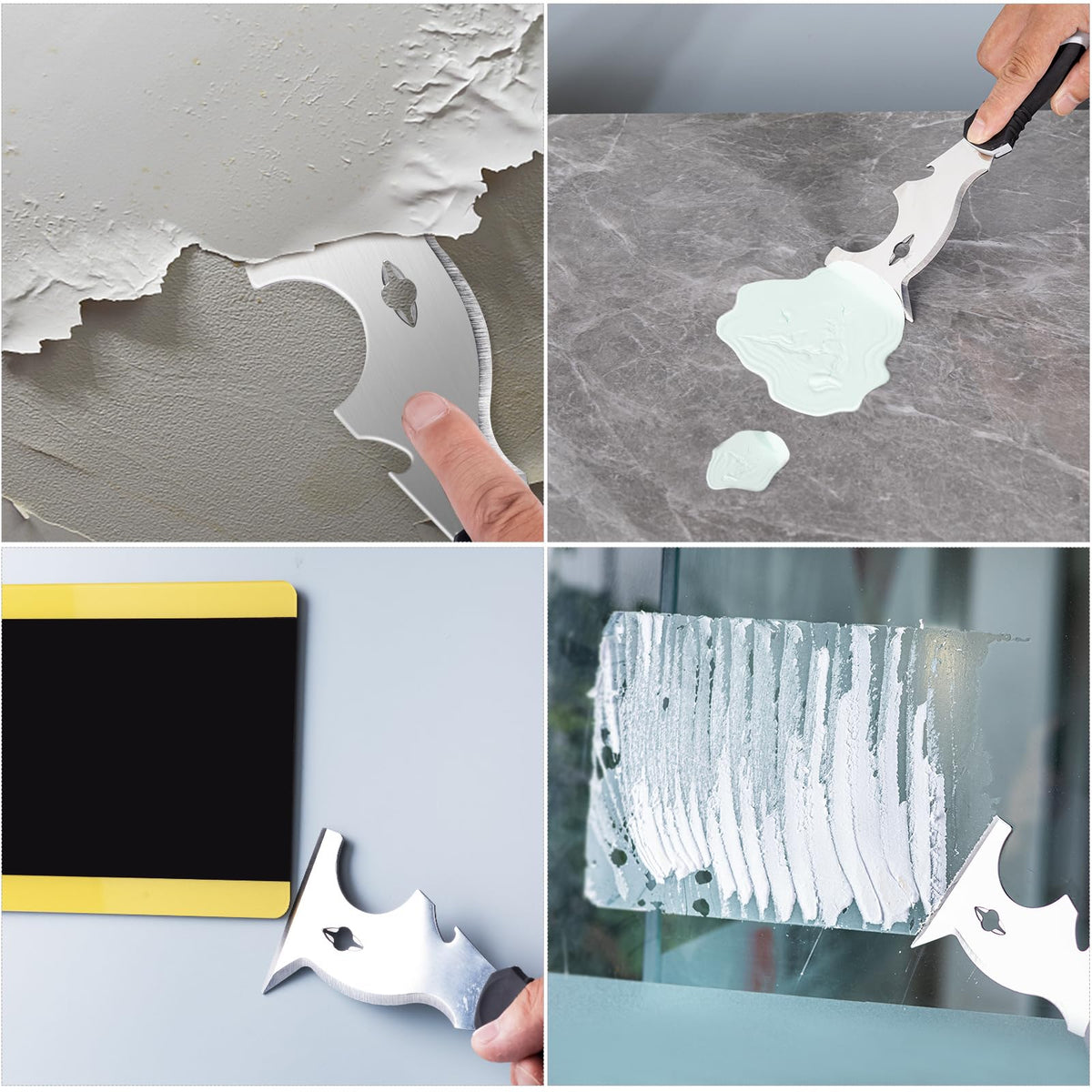 Mister Rui paint shovel edge helps apply or remove paint cleanly