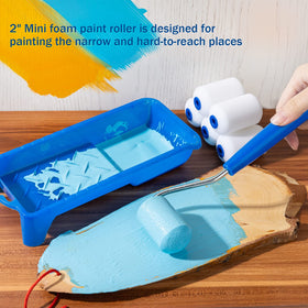 Mister Rui plastic drop cloth protects floors during DIY painting