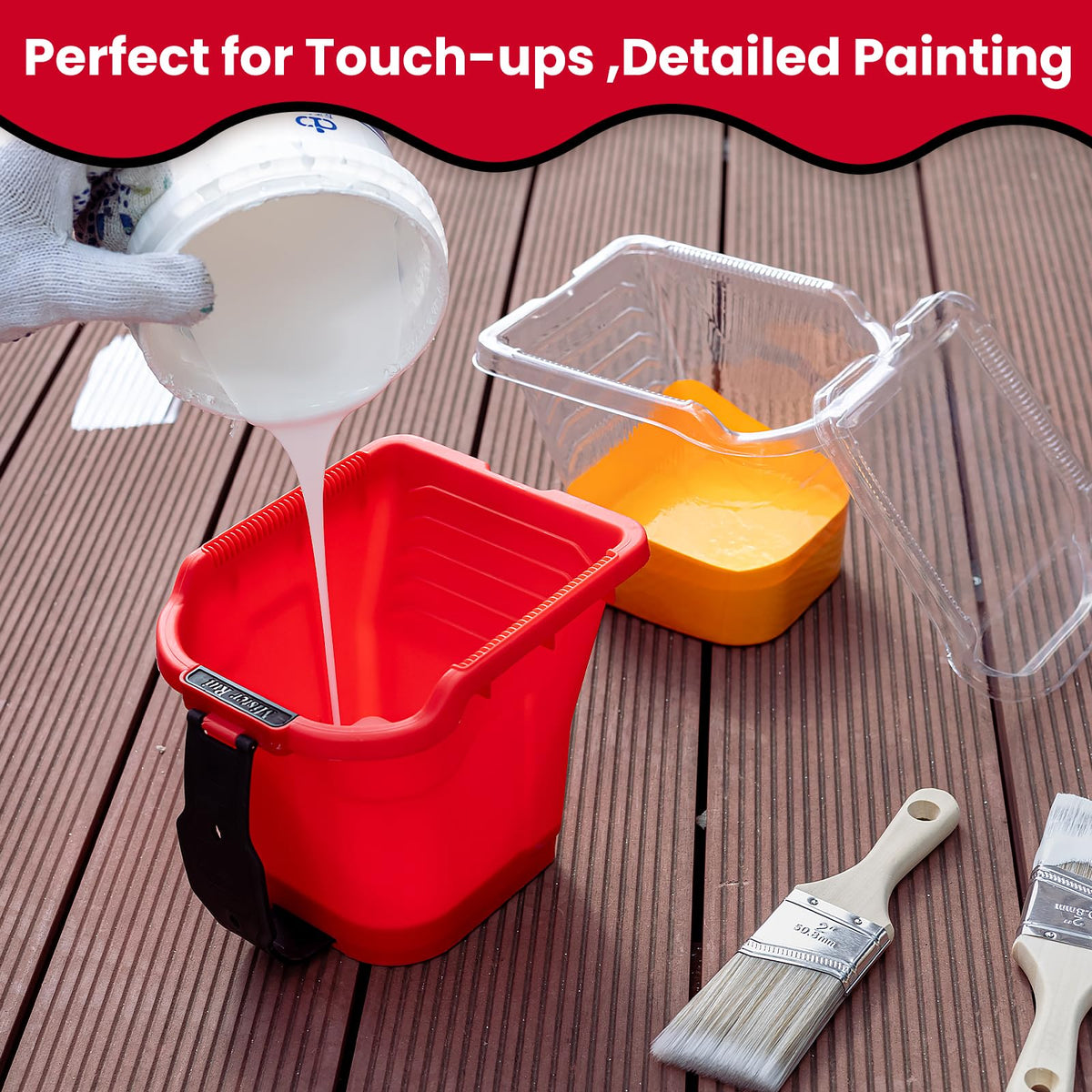 Mister Rui solvent-resistant cups work with all paints
