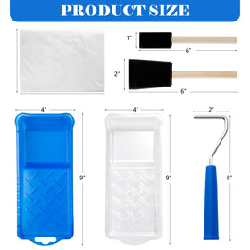 Mister Rui textured trays promote even paint distribution on surfaces