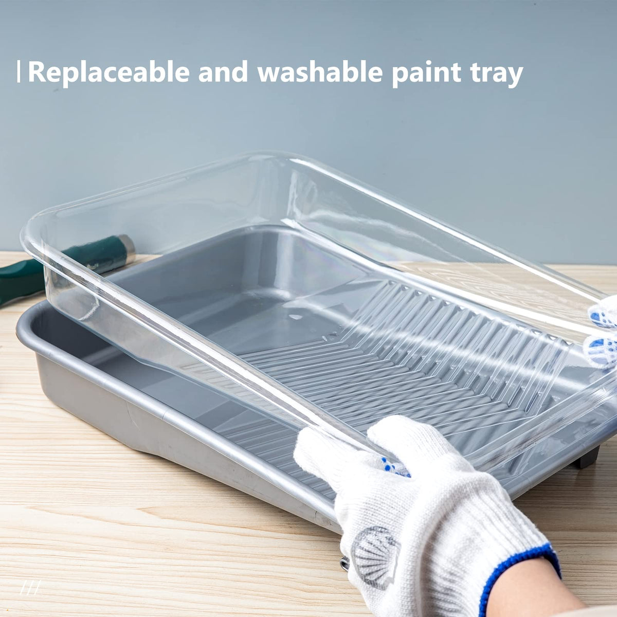 Mister Rui washable reusable liners simplify color changes and cleanup.