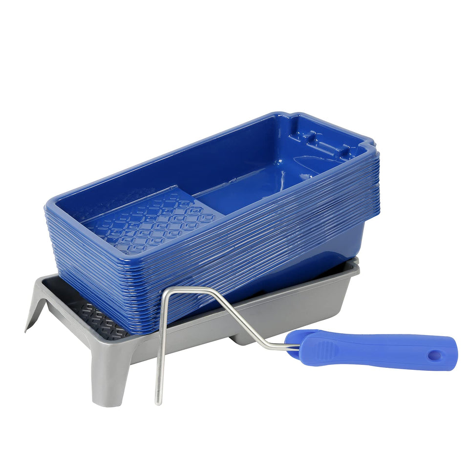 Mister Rui 4-inch paint tray assembly shows durable, reusable setup for painting