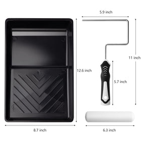 Mister Rui all-in-one 6-inch paint kit for fast flat-surface painting tasks