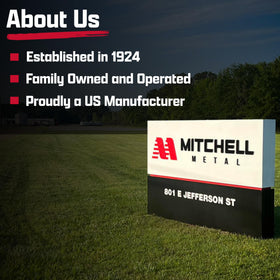 Mitchell Metal 6in elbow suitable for universal fit in residential and commercial venting.