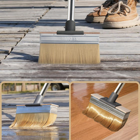 Mitclear durable no-shedding deck brush design for DIY projects