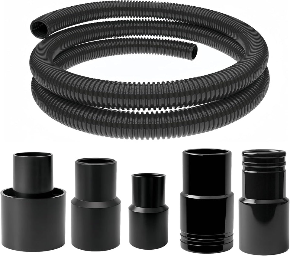 MITENSLE 164-foot dust hose for universal tool dust collection.