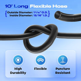 MITENSLE ABS adaptors with tapered ends seal tight connections.
