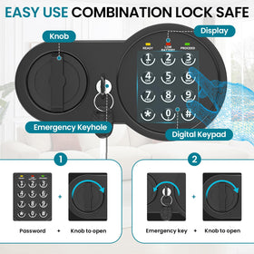 Mitlvge digital keypad entry for quick, controlled access.