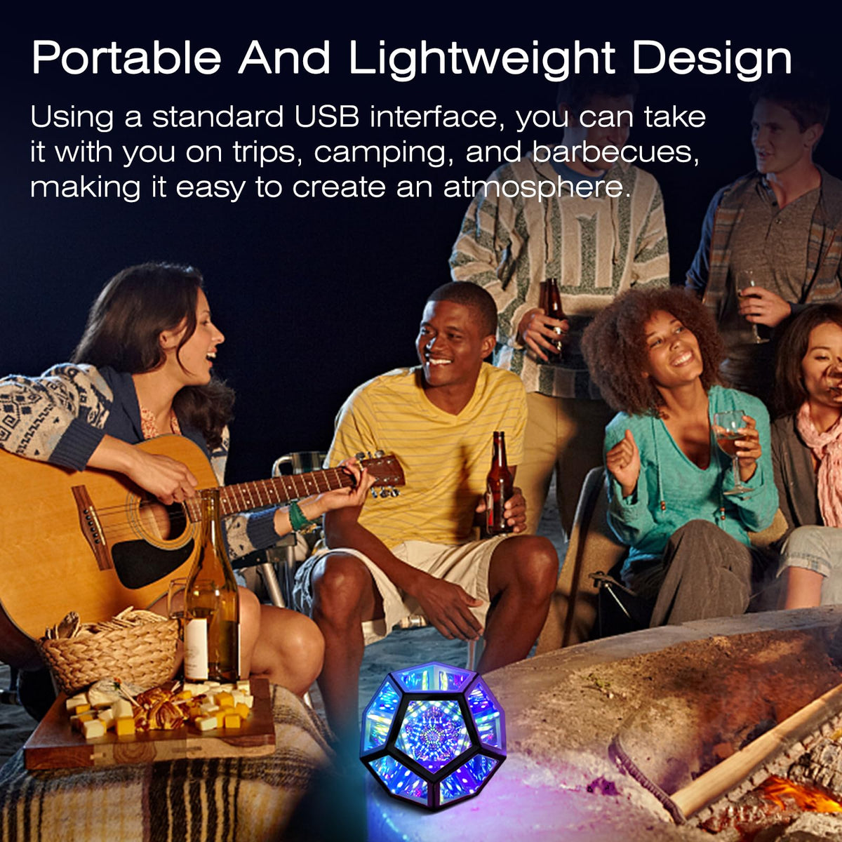 MITO light visualizes audio for movies and gaming.