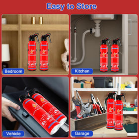 MITUKIYOUNG compact extinguisher on wall for peace of mind