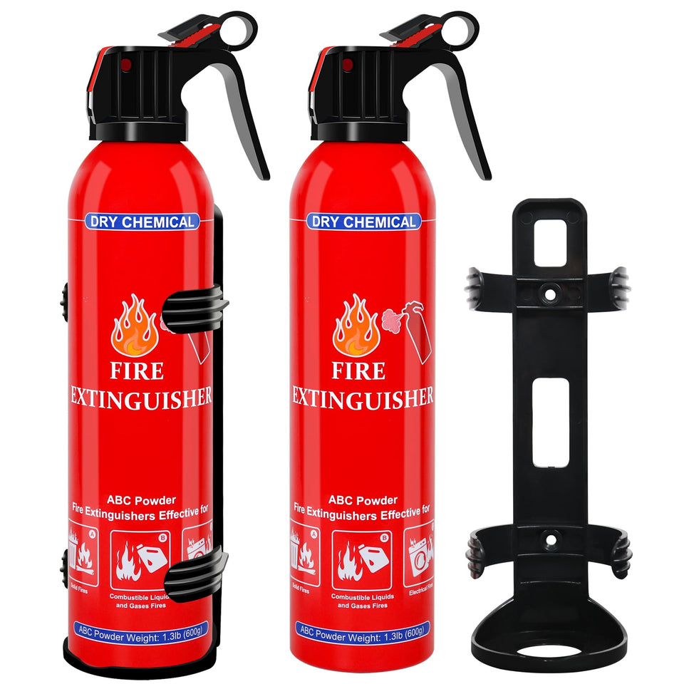 MITUKIYOUNG 2-pack ABC extinguisher mounted for quick access in home/workspace