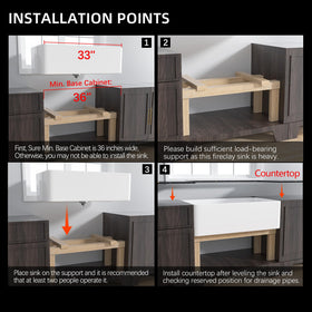 Miuara packaging protects the heavy sink during shipping