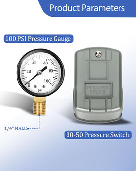 Miumoon 100psi pressure relief valve for overpressure protection