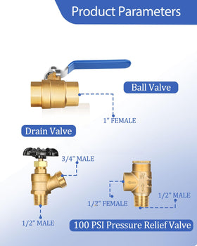 Miumoon ball valve for reliable flow control