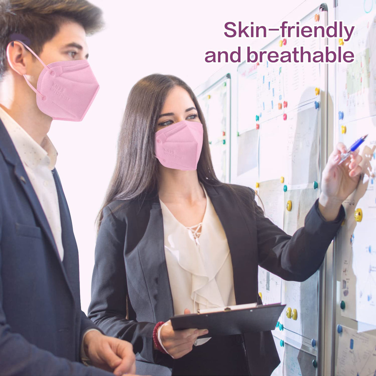 Sealed disposable packaging keeps masks clean