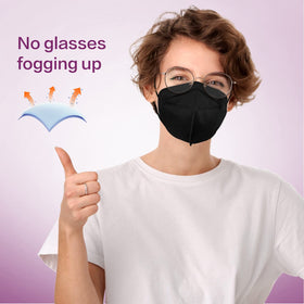 Miuphro KN95 skin-friendly fabric provides soft comfort on skin.
