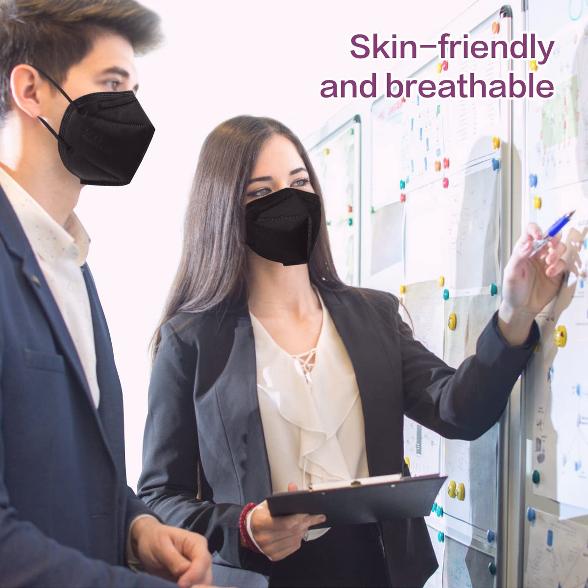 Miuphro KN95 mask in use during daily activities or commutes.