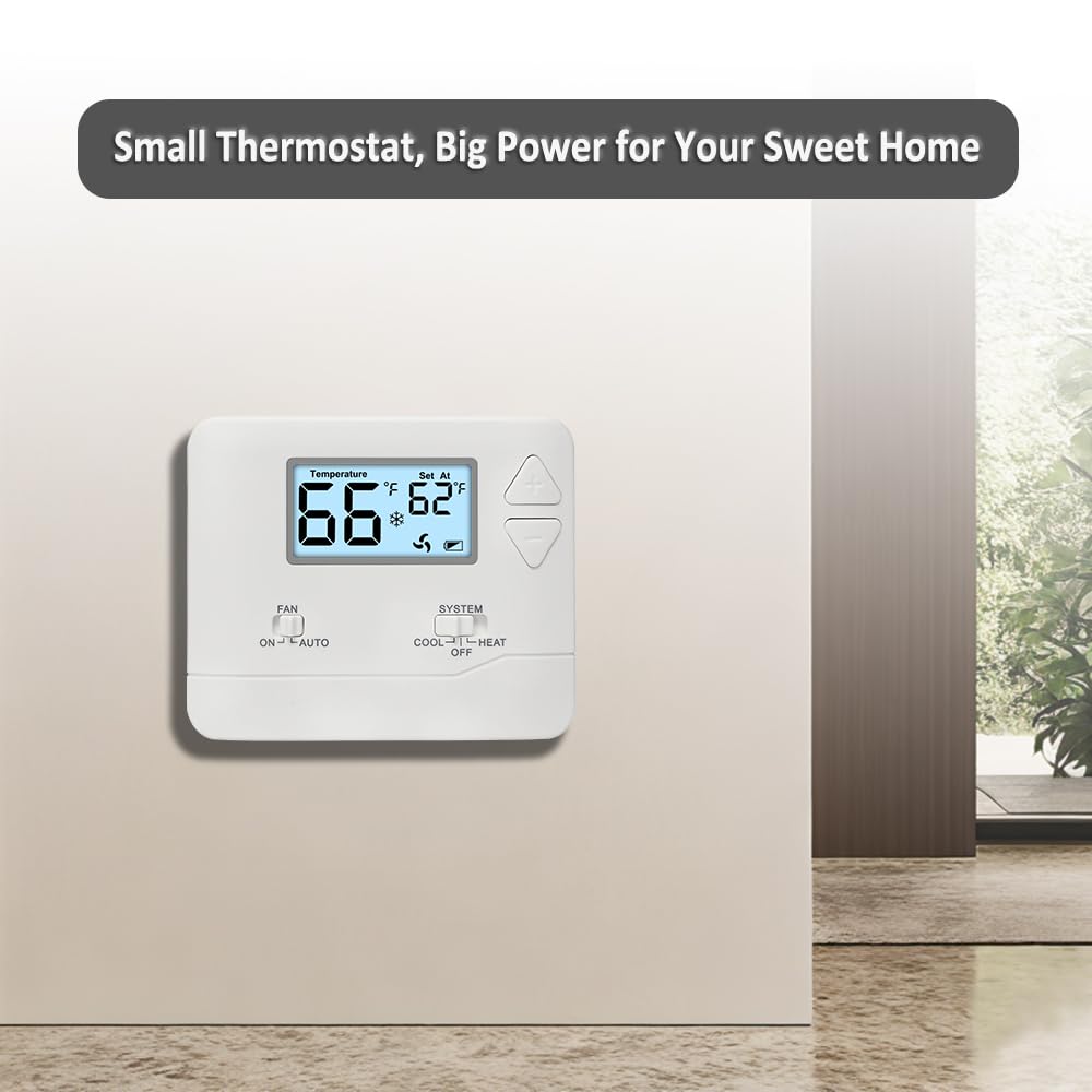 Miuputake thermostat installation base demonstrates easy DIY setup with universal fit
