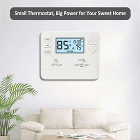 Miuputake thermostat in-room setup supports comfortable routines.