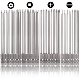 Mixiflor 30pc long screwdriver bits set — full kit for versatile DIY projects.