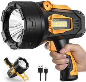 MIXILIN Rechargeable Spotlight delivers 2,000,000 lumens for clear outdoor illumination