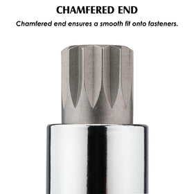 MIXPOWER 1/2 drive tamper-proof sockets handle heavier tasks.