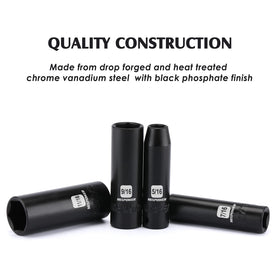 MIXPOWER radius-corner sockets reduce rounding on fasteners.