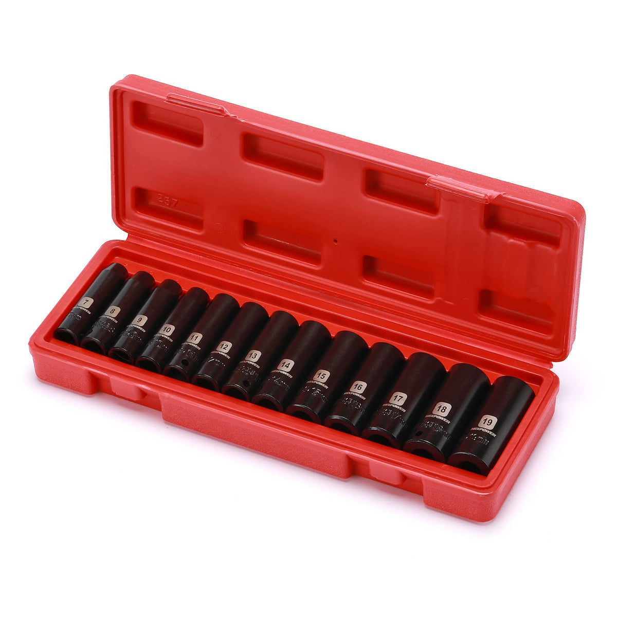 MIXPOWER black phosphate finish resists wear during heavy use.