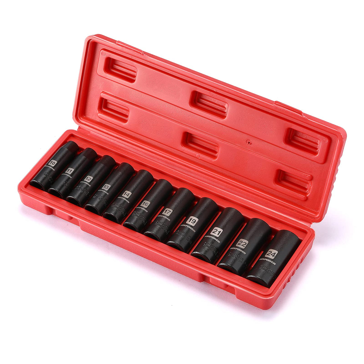 MIXPOWER chrome-vanadium steel construction for durability