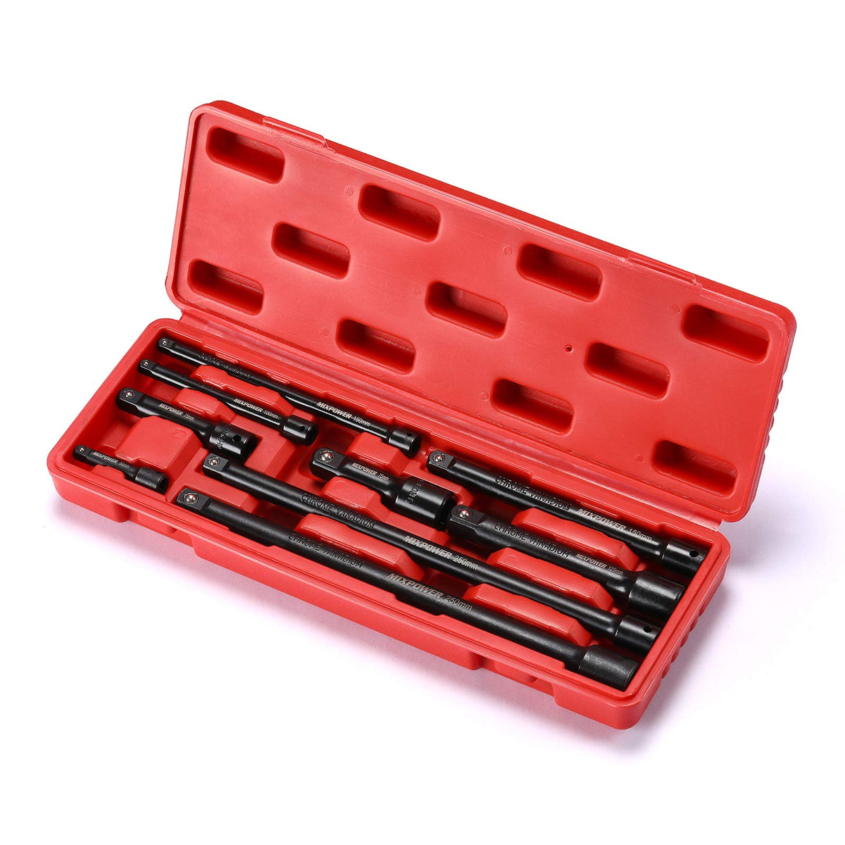 MIXPOWER half-inch 10-inch extension bar for long reach tasks