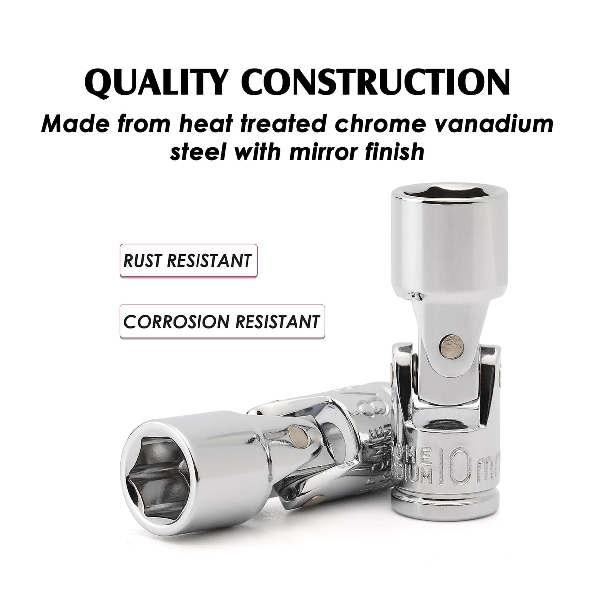 MIXPOWER flexing wobble head reaches tight spaces with smooth rotation in use.