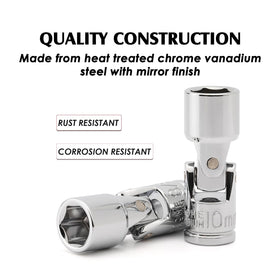MIXPOWER flexing wobble head reaches tight spaces with smooth rotation in use.