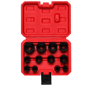 Mixpower shallow 6-point sockets provide secure fastener contact in tight spaces.