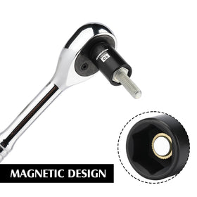 MIXPOWER compact rails organize your sockets for quick selection.