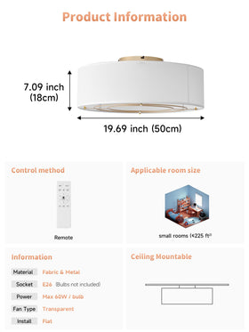 MizWacky drum boho light shade provides warm, inviting glow.