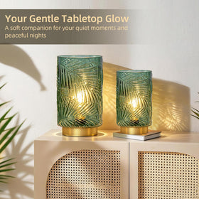 MJ PREMIER cordless table lamp with timer for versatile placement