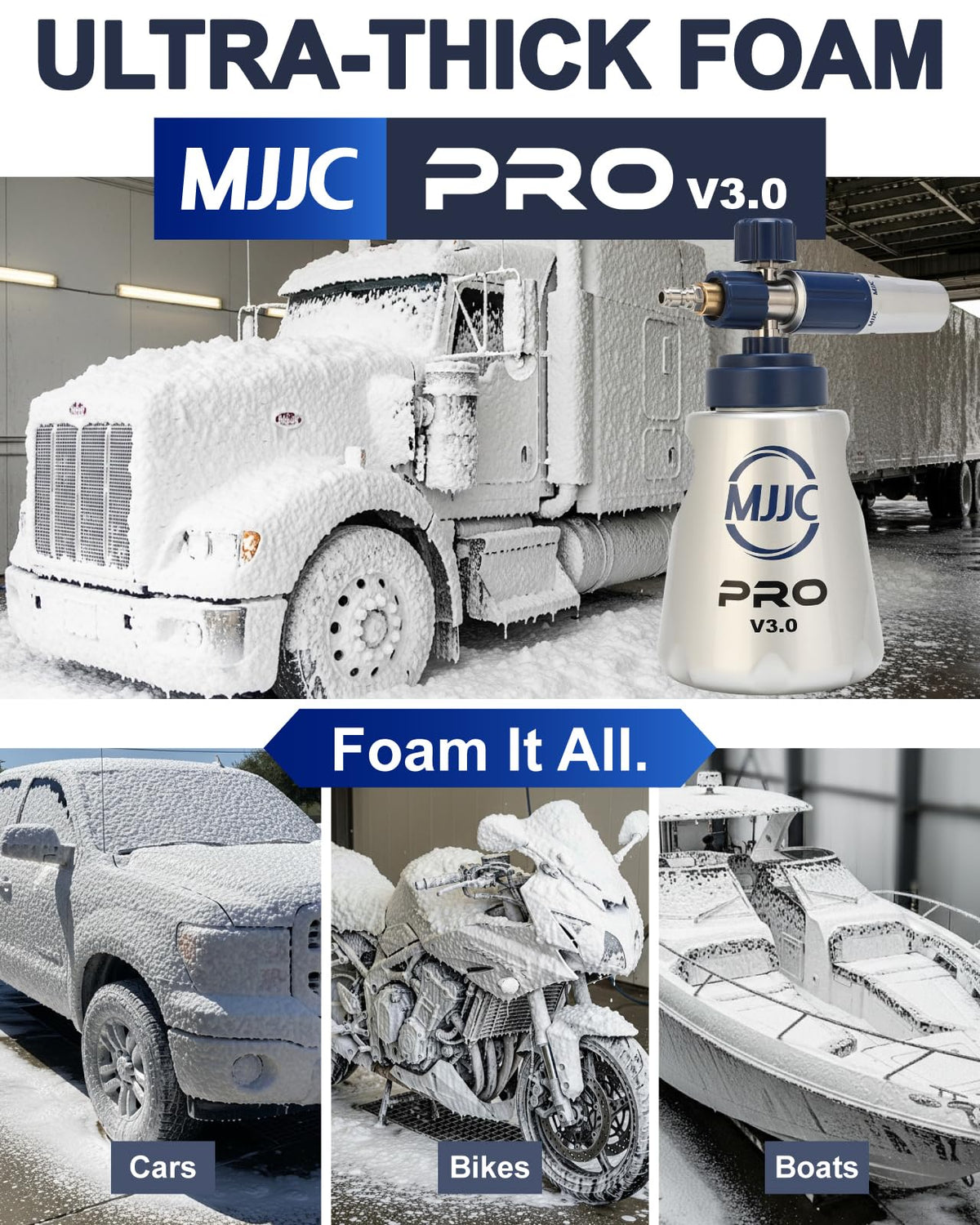 MJJC PRO V3.0 44oz bottle with wide mouth enables easy refills.