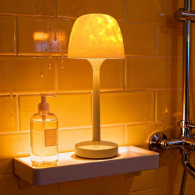MKIIACH Ocean Wave Projector Shower Light projecting calming waves on bathroom walls