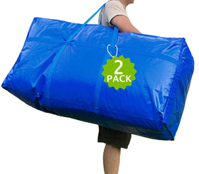 MKOKYD 66-gallon storage bag folded neatly for compact storage.